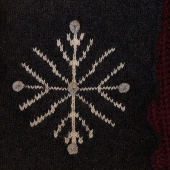 Patchwork knit winter mini-skirt mint condition - Picture 4 of 16